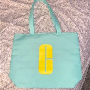 Small Clinique tote bag